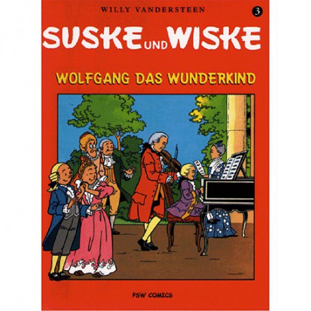 Suske en Wiske - Duits nr.03 – Wolfgang das Wunderkind