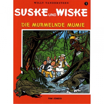 Suske en Wiske - Duits nr.05 – Die murmelnde Mumie