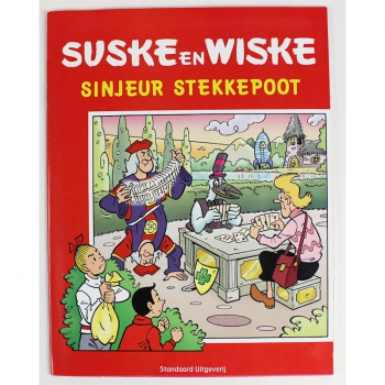 Suske en Wiske - Sinjeur Stekkepoot stickeralbum (compleet)
