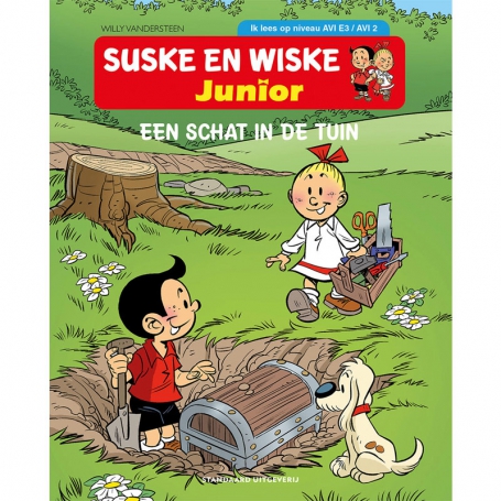 Suske en Wiske Junior - Een schat in de tuin (AVI E3 / AVI 2)