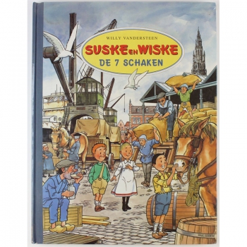 Suske en Wiske - De 7 Schaken luxe groot formaat (geseald)