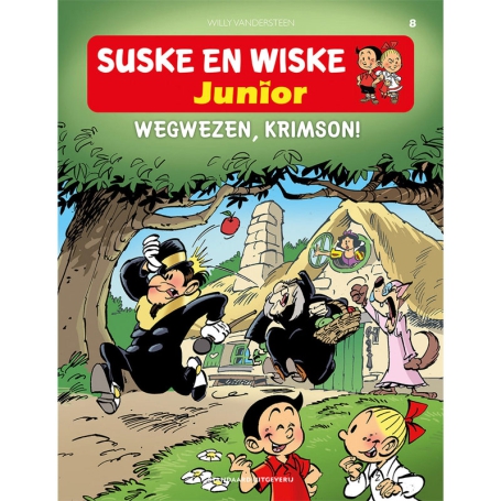 Suske en Wiske Junior 8 - Wegwezen, Krimson!