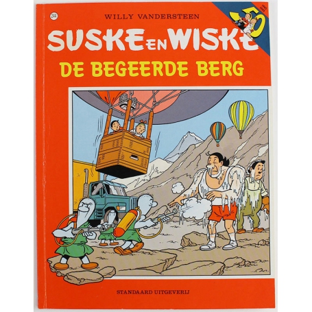 Suske en Wiske 244 - De begeerde berg (1e druk)