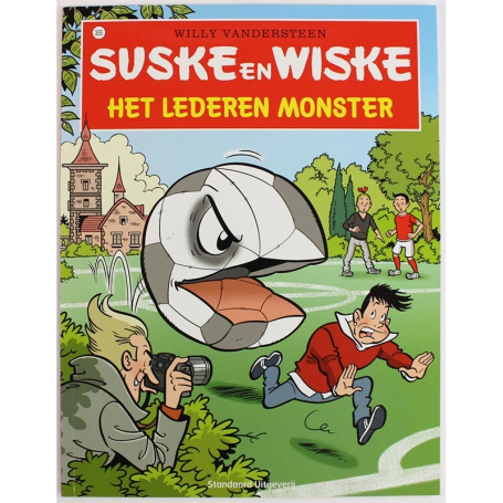 Suske en Wiske 335 - Het lederen monster (1e druk)