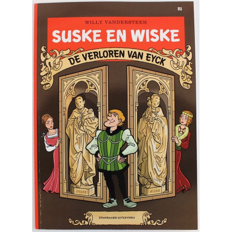 Suske en Wiske 351 - De verloren Van Eyck (1e druk)