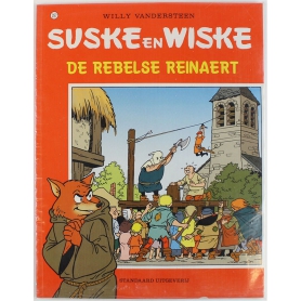 Suske en Wiske 257 - De rebelse Reinaert - met clubblad (1e druk)