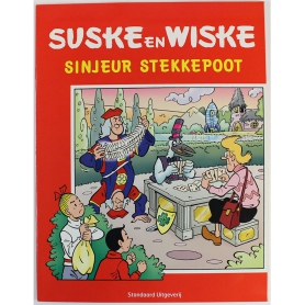 Suske en Wiske - Sinjeur Stekkepoot stickeralbum (compleet)