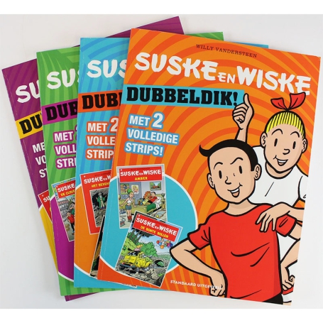 Suske en Wiske - Dubbeldik set 4 delen (Trekpleister 2020)