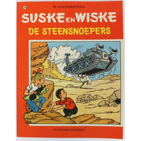 Suske en Wiske 130 - De steensnoepers (herdruk 1974)