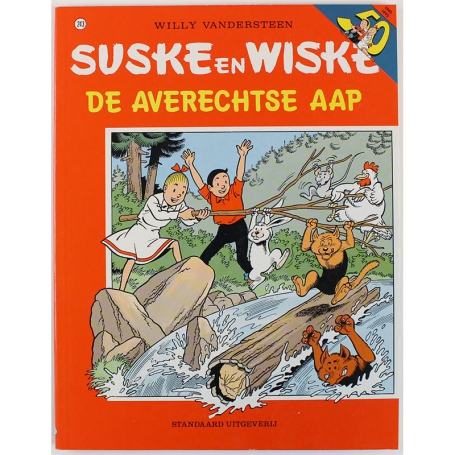 Suske en Wiske 243 - De averechtse aap (1e druk)