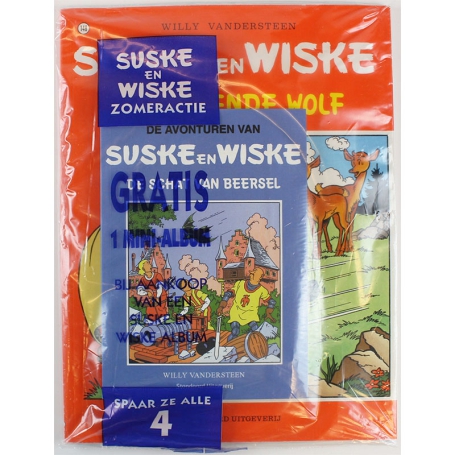 Suske en Wiske 148 - De lachende wolf - met mini-album (herdruk)
