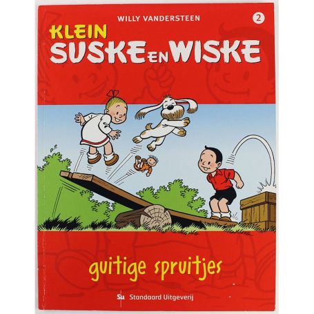 Klein Suske en Wiske 2 - Guitige spruitjes (gesigneerd)