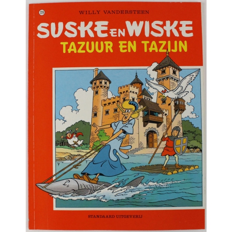 Suske en Wiske 229 – Tazuur en Tazijn (1e druk)