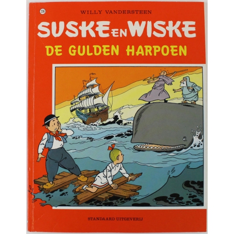 Suske en Wiske 236 – De gulden harpoen (1e druk)
