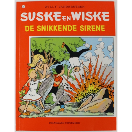 Suske en Wiske 237 – De snikkende sirene (1e druk)