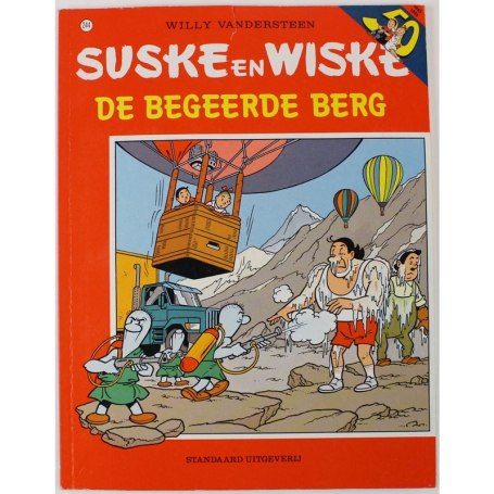 Suske en Wiske 244 – De begeerde berg (1e druk)