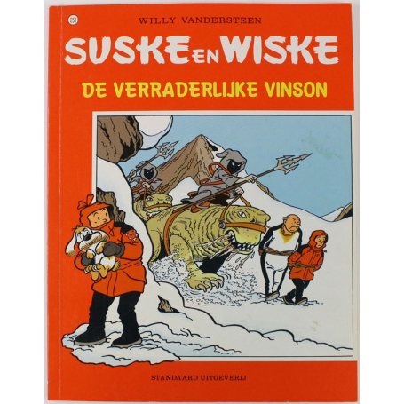 Suske en Wiske 251 – De verraderlijke Vinson (1e druk)