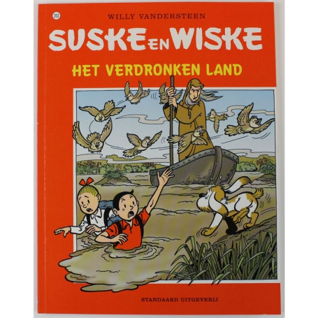Suske en Wiske 263 – Het verdronken land (1e druk)