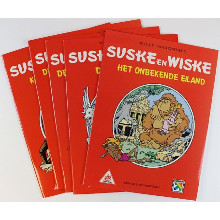 Suske en Wiske - Set Top Camera 5 stuks