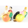 Suske en Wiske - Fruitmasters spaarpotten (4 stuks)