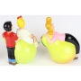 Suske en Wiske - Fruitmasters spaarpotten (4 stuks)