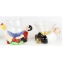 Suske en Wiske - Fruitmasters glazen (4 stuks)