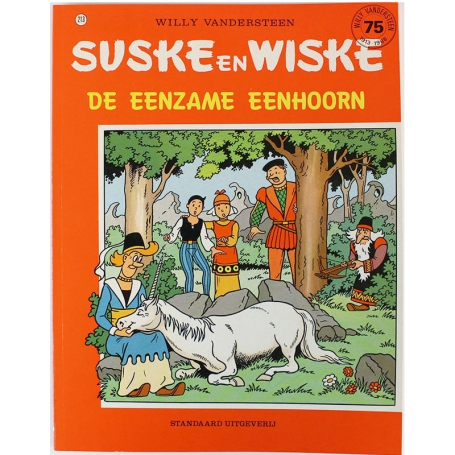 Suske en Wiske 213 - De eenzame eenhoorn (1e druk)