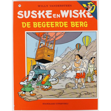 Suske en Wiske 244 - De begeerde berg - met bijlagen (1e druk)