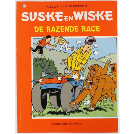 Suske en Wiske 249 - De razende race (1e druk)