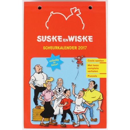 Suske en Wiske scheurkalender 2017
