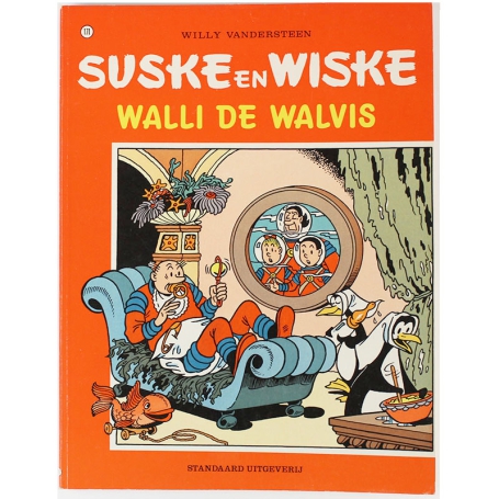 Suske en Wiske 171 - Walli de walvis (1e druk)