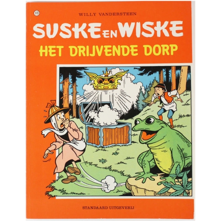 Suske en Wiske 173 - Het drijvende dorp (1e druk)