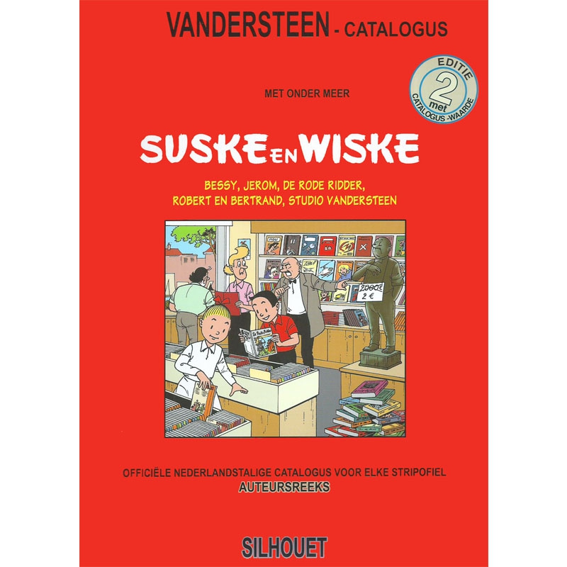 Set Vandersteen catalogus 2004 + 2008