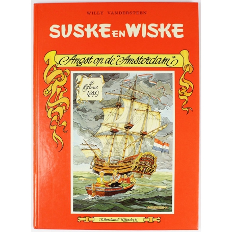 Suske en Wiske - Angst op de Amsterdam (hardcover)