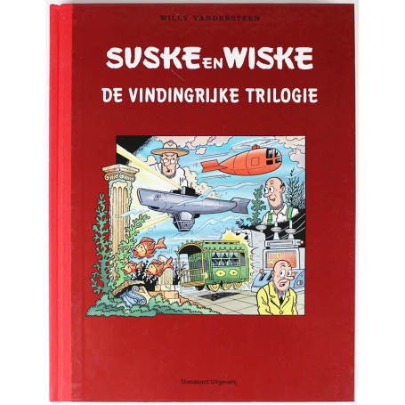 Suske en Wiske - De vindingrijke trilogie - met tekening