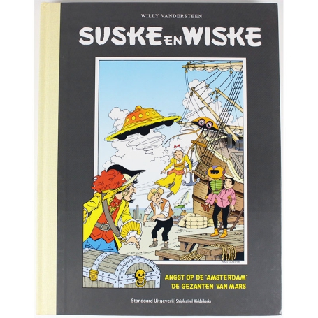 Suske en Wiske - Angst op de Amsterdam / De gezanten van Mars luxe (Middelkerke)