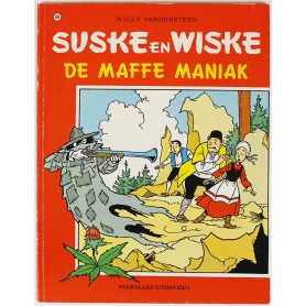 Suske en Wiske 166 - De maffe maniak (1e druk)