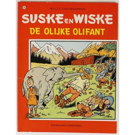 Suske en Wiske 170 - De olijke olifant (1e druk)