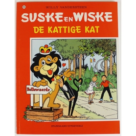 Suske en Wiske 205 - De kattige kat (1e druk) - zonder vignet