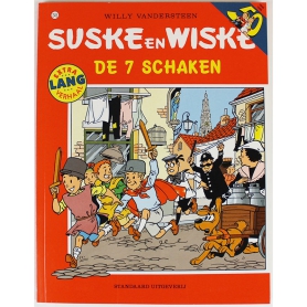 Suske en Wiske 245 - De 7 Schaken - met bijlage (1e druk)
