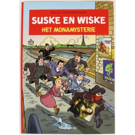 Suske en Wiske 341 - Het Monamysterie (1e druk)