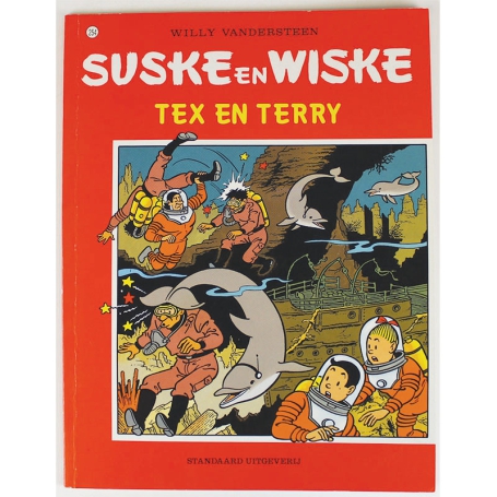 Suske en Wiske 254 - Tex en Terry (1e druk)