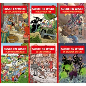Suske en Wiske - Hardcover reeks 2024 (6 delen)