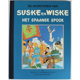 Suske en Wiske - HC Klassiek blauw 1 Het Spaanse spook