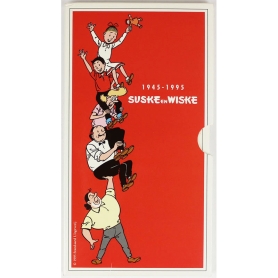 Suske en Wiske penning in mapje
