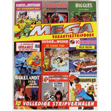 Mega vakantiestripboek 1997