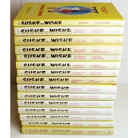 Suske en Wiske - Lecturama Collectie gele reeks 15x (verkleurd)