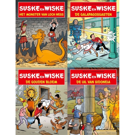 Suske en Wiske - Kruidvat set 4 delen 2026