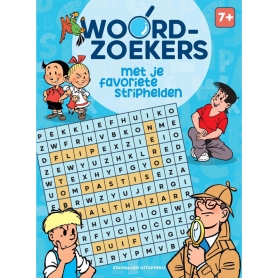 Woordzoekers met je favoriete striphelden 7+