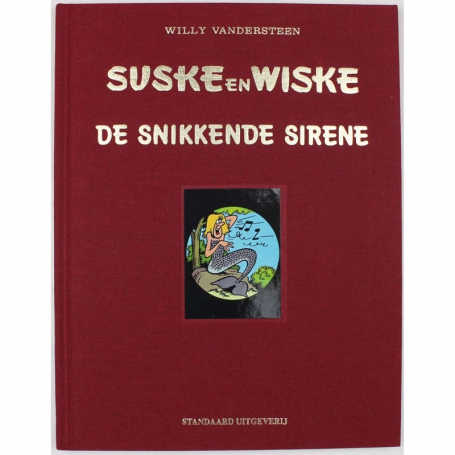 Suske en Wiske 237 luxe linnen - De snikkende Sirene